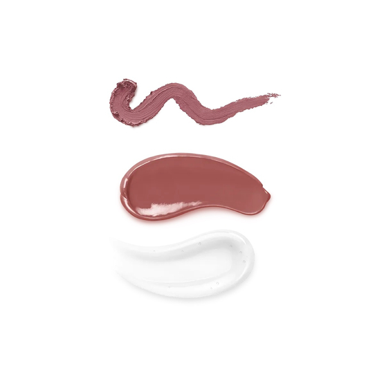 KIKO Milano Snow-Kissed Holiday My Perfect Combo Lips Gift Set zestaw upominkowy do makijażu ust 02 Mauve Buddies