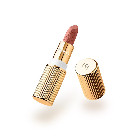 KIKO Milano Juicy Fizz Gleam & Care Lipstick kremowa odżywcza pomadka z filtrem SPF30 01 Posh Power 3.5g